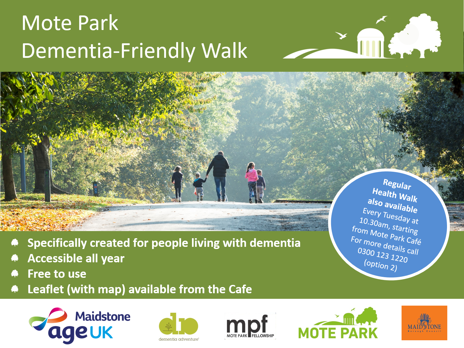 Age UK Maidstone Dementia Friendly Walk