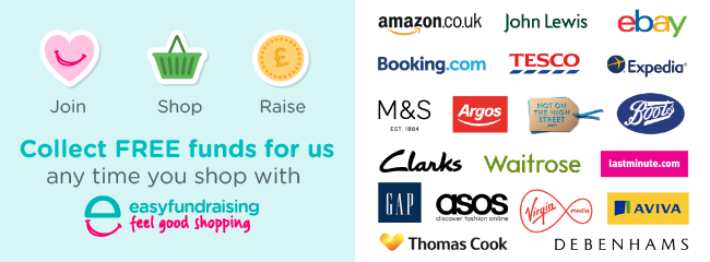 Easyfundraising banner