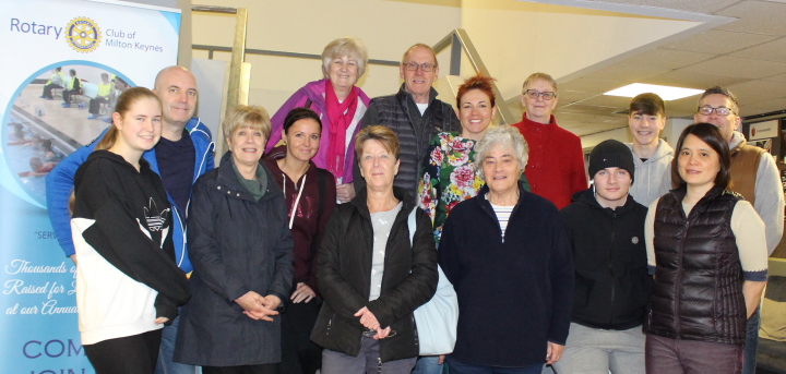 The Forget-me-nots and Memory Dippers at the 2019 Swimathon