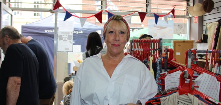 Shop Manager Tracey looked fabulous