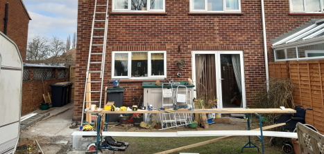 Gutters, soffits and fascias.