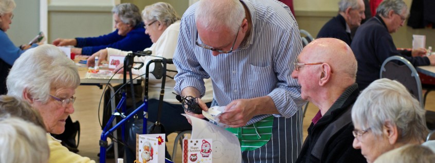 North Craven lunch club for older people with activities