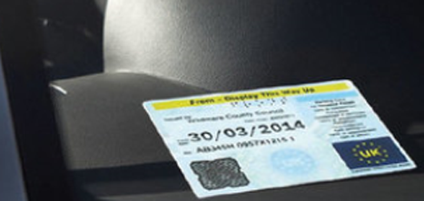 Blue badge image