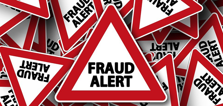 Fraud alert signs