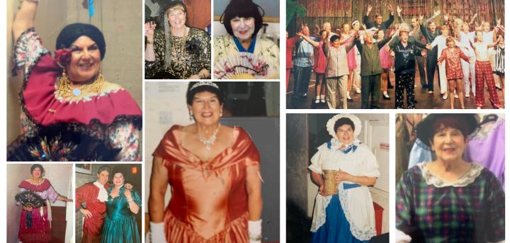Sylvia in her various operatic roles