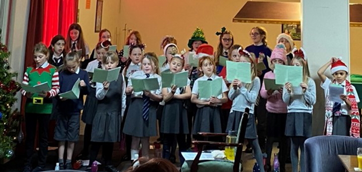 Higham Ferrers Junior School Choir.
