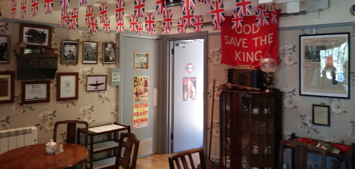 The Blitz Tea Rooms in Kettering