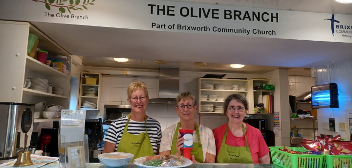 Thank you The Olive Tree cafe in Brixworth.