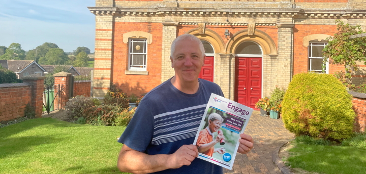 Our magazine is easy to find in Blisworth.