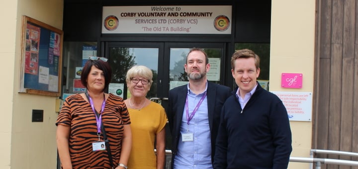 We provide services and support in Corby