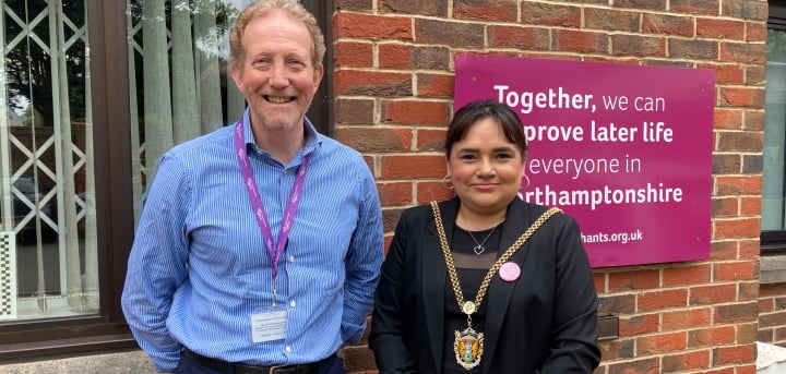 Cllr Rufia Ashraf met our Chief Executive Chris Duff.