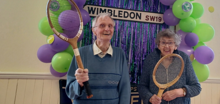 Wimbledon themed activities in Kettering.