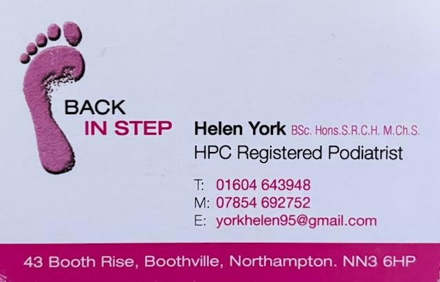 Back in Step  - Helen York