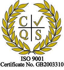ISO 9001 certificate