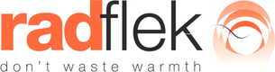 Radflek energy-saving radiator reflector panels..