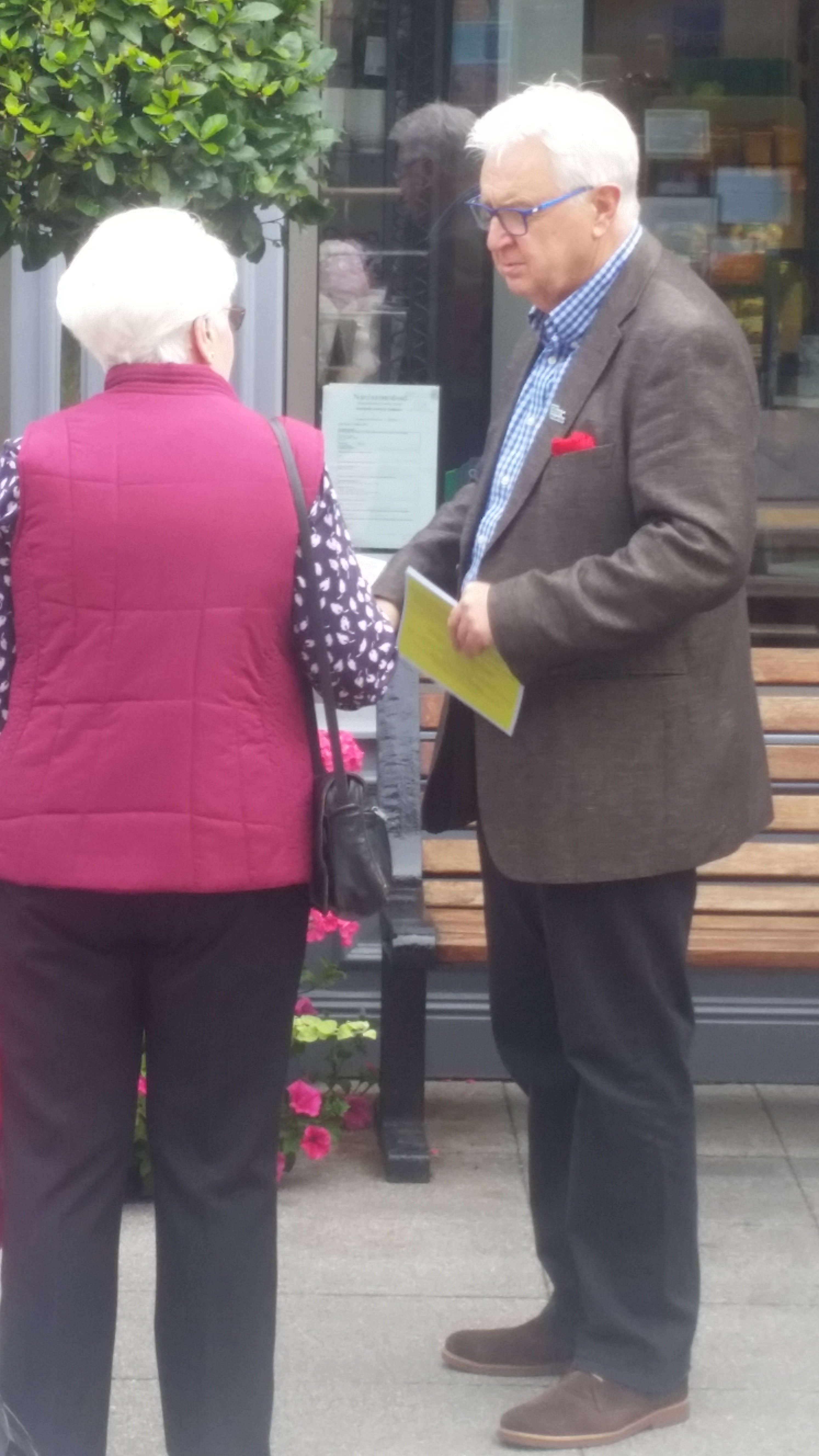 Raising Awareness at Sanderson Arcade 