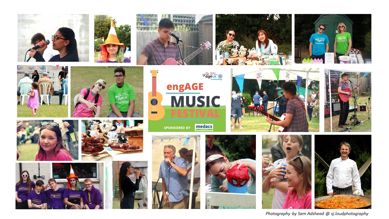 engage music festival collage
