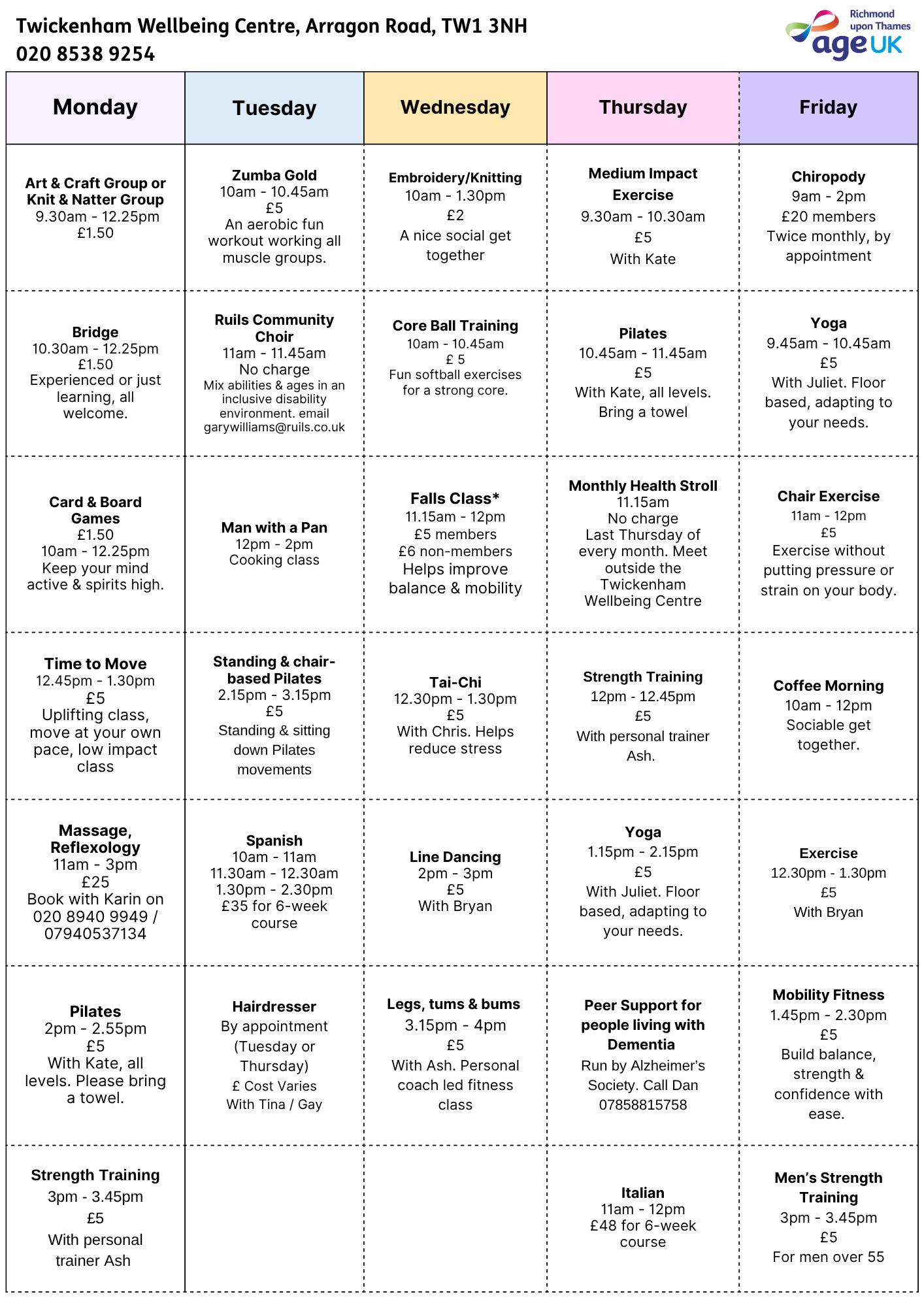 Twickenham Wellbeing Centre Social Mondays Nov 25.png