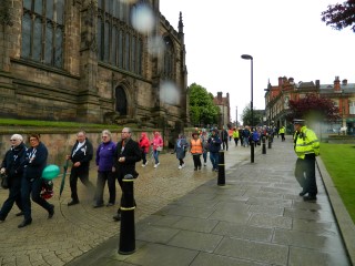 The Big Walk 2017 - Volunteer at the Minster