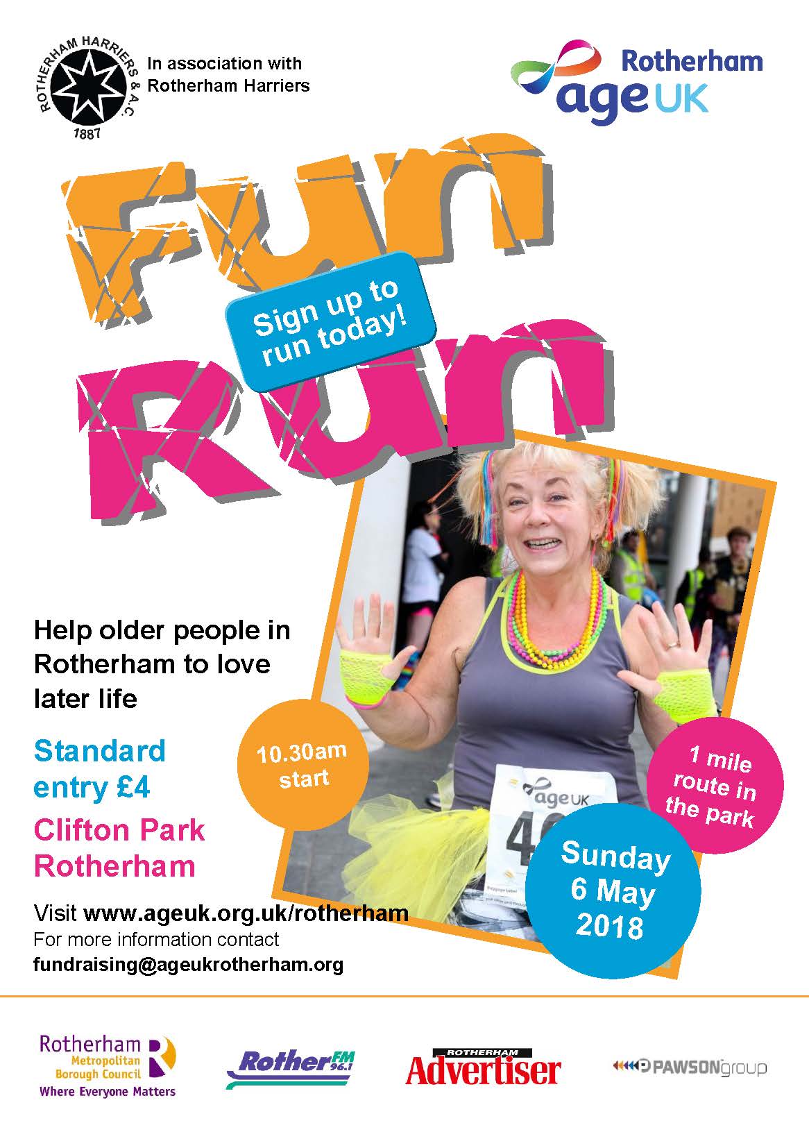 Fun Run leaflet image