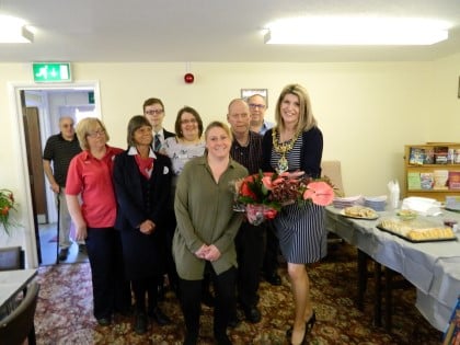 Rotherham's Mayor's visit to Bevan Crescent Community Gourp