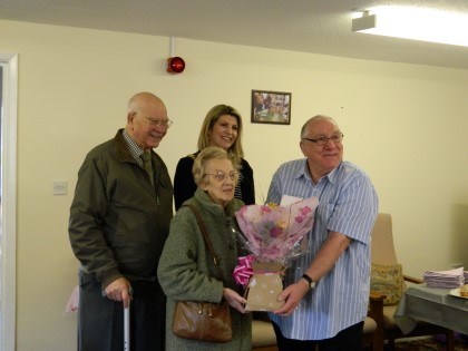 Rotherham Mayor's visit to Bevan Crescent Group