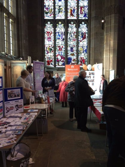 Older People's Month event at Rotherham Minster