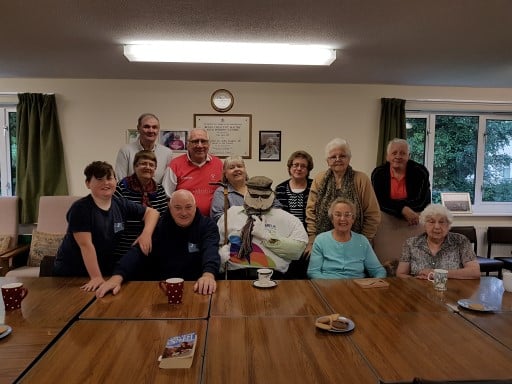 Bevan Crescent Group and their scarecrow