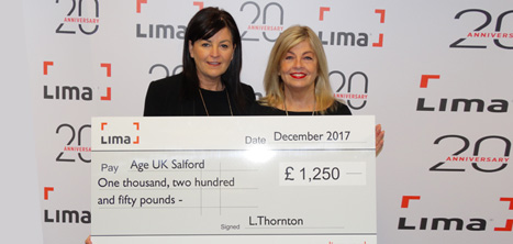 Lima Charity Cheque