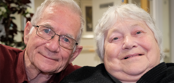 Dementia respite service member and her carer