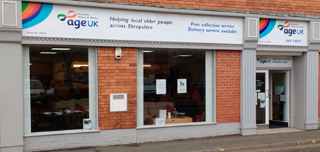 Our Oswestry charity shop