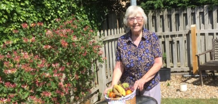 Day centre organiser, volunteer Joan Bird