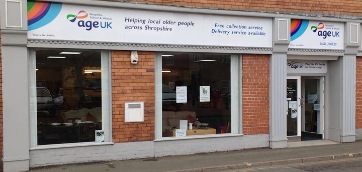 Our Oswestry charity shop