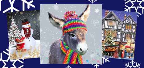 Age UK Shropshire Telford & Wrekin's new Christmas card designs