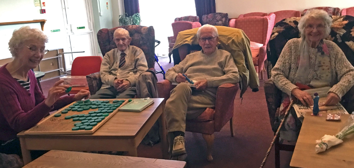 Members of Greenacres day centre