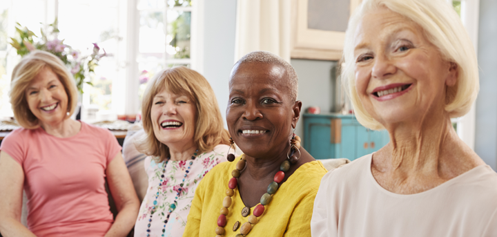 Older women socialising