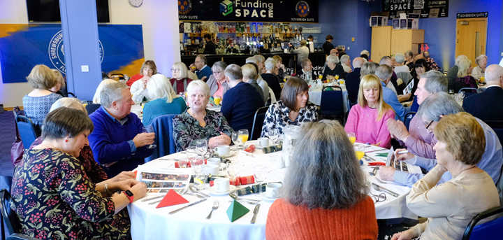 Age UK Shropshire Telford & Wrekin’s Volunteers’ Christmas Lunch