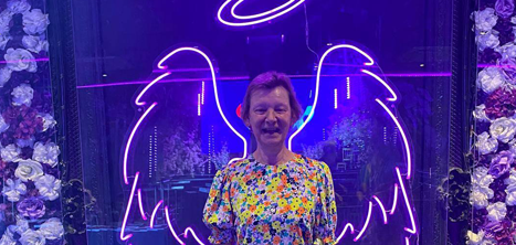 Jane Meredith at our 75th anniversary appeal launch event