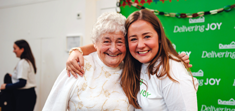 Delivering Joy party participants