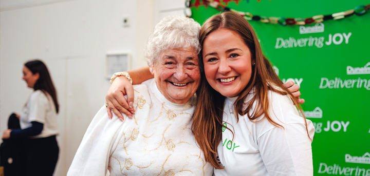 Delivering Joy party participants