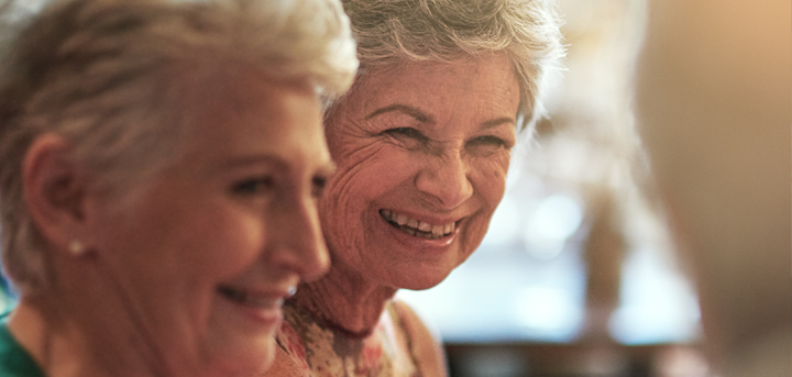 Older people socialising