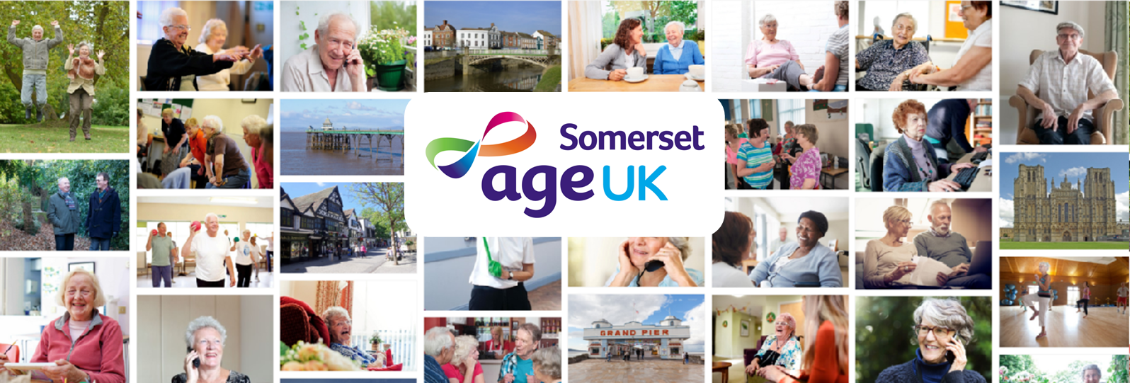 Age UK Somerset collage