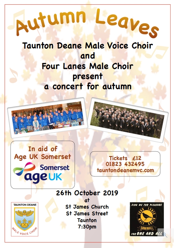 Autumn Leaves Fundraising Concert