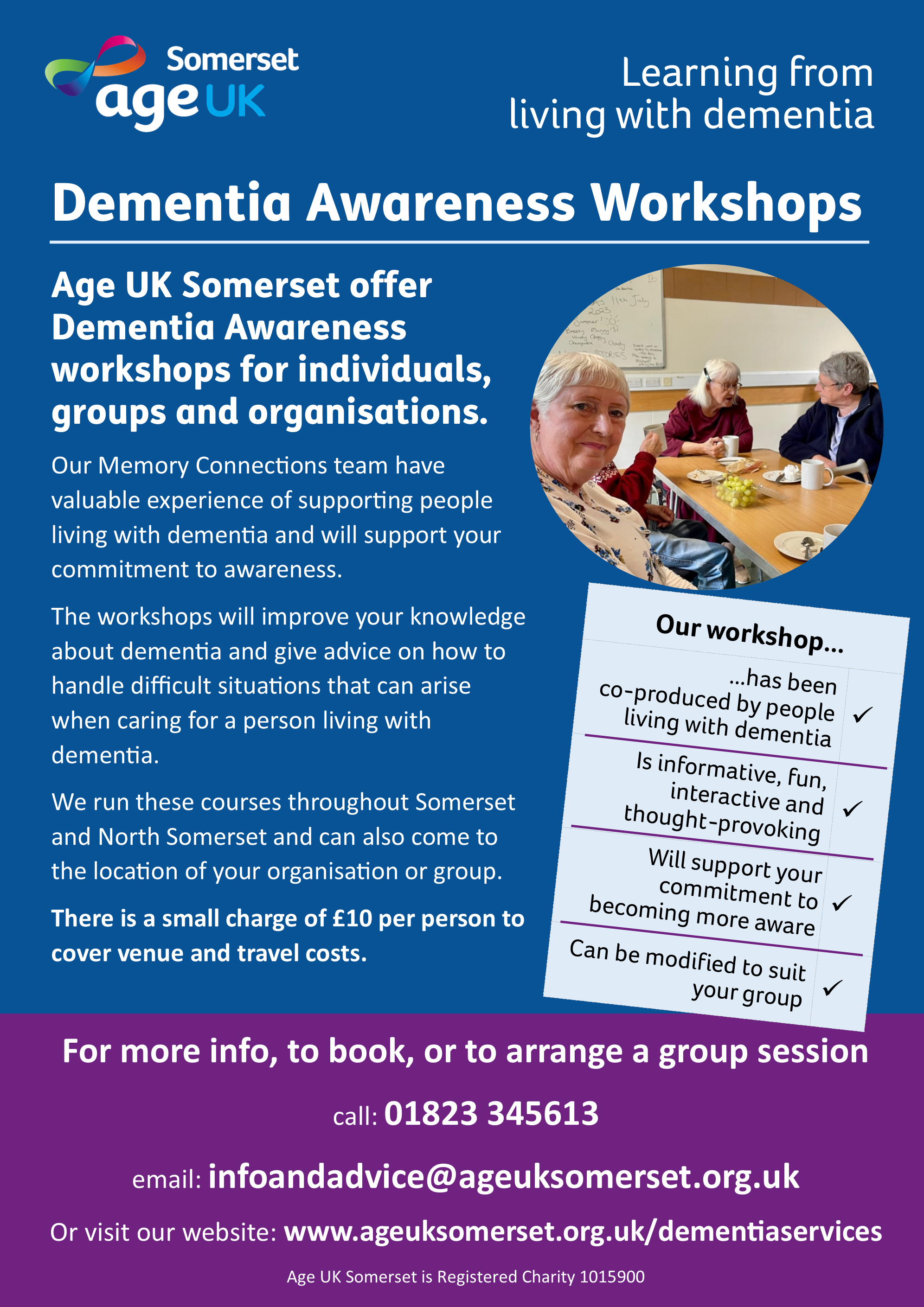 Dementia Awareness Workshops