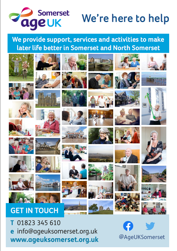 Age UK Somerset Services Leaflet