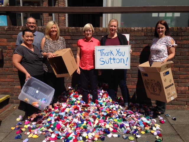 Age UK Sutton's first Big Knit is an outstanding success