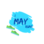 I may run logo