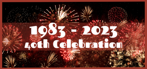 1983 - 2023 40th celebration