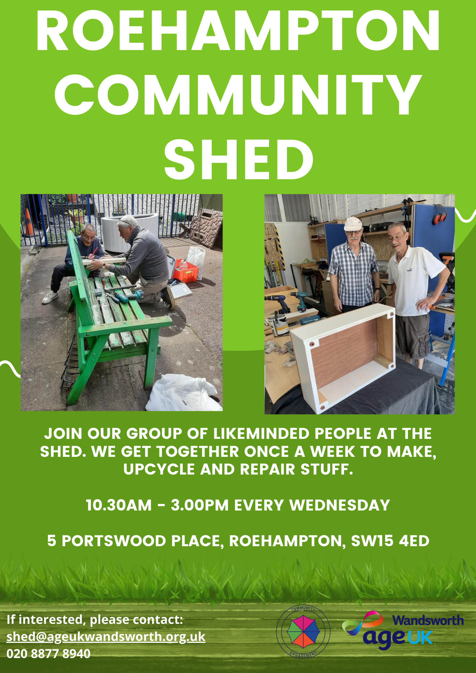 Roehampton Shed poster