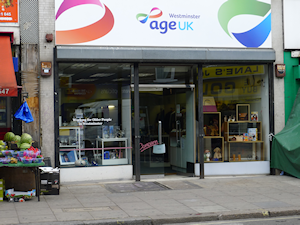 picture of our Harrow Rd Charity Shop